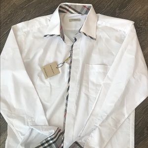 Burberry long sleeve button down